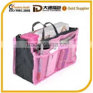 Travel Multiple Pockets Easily Move and Rotate Nylon Cosmetic Bag thumbnail-1
