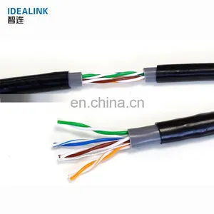 Factory PE & PVC Jacket Cat 6 Cable 4 Pairs Cat 6 Network Cable Utp Outdoor Cat6 Patch Cable Cord thumbnail-4