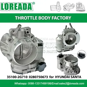 2011 - 2015 Hyundai Sonata 2.0L 35100-2G710 Throttle Body Valve Assembly 0280750673 thumbnail-1