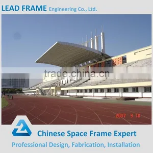 Galvanized Steel Space Truss Frame Bleacher Structure thumbnail-1