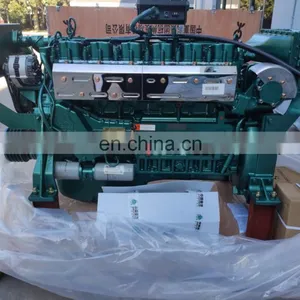 Original Sinotruk WD615C 160hp Marine Diesel Engine WD615.61C04S With Turbo and Intercooler thumbnail-2