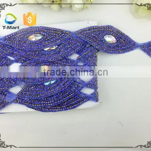 Purple Rhinestone Trimming thumbnail-3