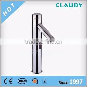 Brass Chrome Finish Lavatory Automatic Shut off Faucet in UAE thumbnail-3