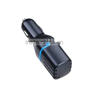 Car Air Purifier Ionizer for In-Car Air Cleaner With 2 USB Port for Charging Mobile thumbnail-1
