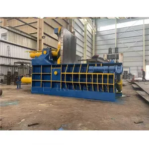 Cardboard Baler Hydraulic Press Machine Straw Compressor Horizontal Baler thumbnail-1