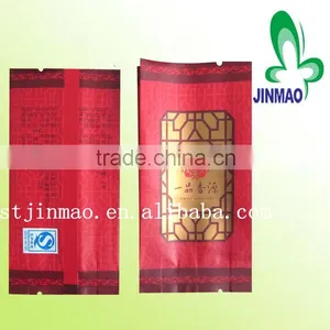 Side Gusset Red Small Plastic Bags for Tea thumbnail-4