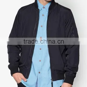 Wholesale 2017 Casual Bomber Jackets for Men Plain thumbnail-2