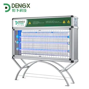Dengx Brand Large Size 365nm 395nm LED UVA Light Trap Outdoor Mosquito Killer Lamp for Hospital Vector Control thumbnail-1