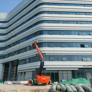 High Building Glass Curtian Wall Aluminium Cladding Low-E Glass thumbnail-2