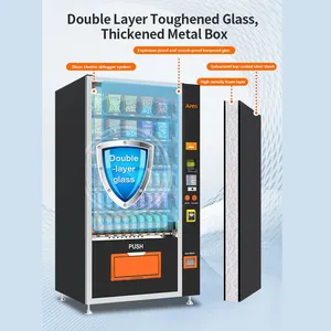 AFEN China Factory Bulk Commercial Qr Code Automatic Mini Vending Machine Brands for Snacks and Drinks Automaten Dispenser thumbnail-4