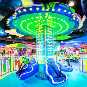 Kids Mini Sky Drop Tower Ride thumbnail-1