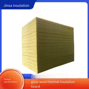 20 - 130mm Sound - Absorbing and Sound - Insulating Glass Wool Board With Strong Heat Insulation. Factory Supply, Jin sa thumbnail-2