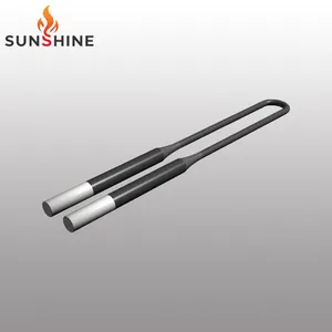 High Quality Electric Furnace Heater MoSi2 Heating Elements Super 1700, 1800, 1900 thumbnail-1