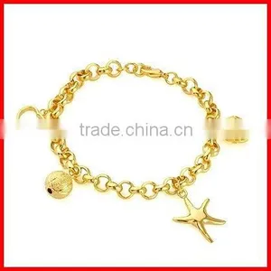Fashion Starfish Charm Bracelet thumbnail-1