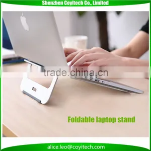 Foldable Laptop Rack Mount Cooling Bracket Pad Holder for Macbook, Ipad thumbnail-1