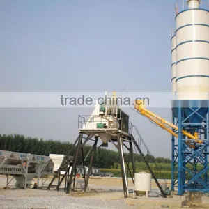 Mobile Concrete Batching Plant for Sale Ready Mied Concrete Batching Plant 35m3/h thumbnail-1