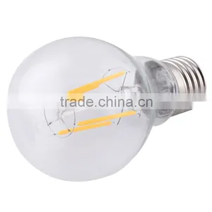 Hot 4w 6w 8w Dimmable Led Bulb Lights 2700k 4000k A60 8W E27 LED Filament Bulb thumbnail-1