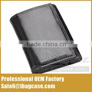 Customize Trifold Man Leather Wallet Hot Selling thumbnail-4