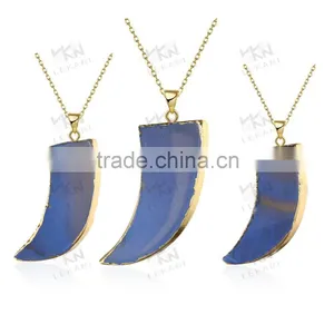 Direct Sale Cool Blue Rhinestone Necklace thumbnail-6