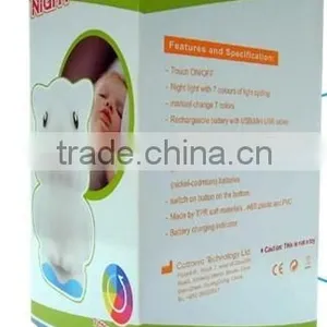 EN71 Approval Owl LED Night Light thumbnail-6