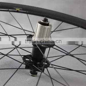 Carbon Road Bike Wheels 50 mm Clincher &tubeless Wheelsets thumbnail-3