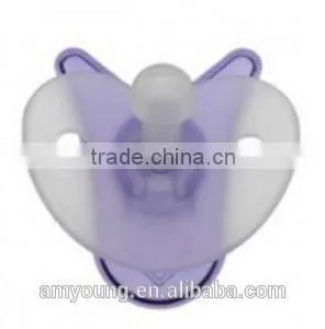 French Style Unique Crystle Soother, Silicone Nipples, Baby Silicone Ring Pacifier thumbnail-1
