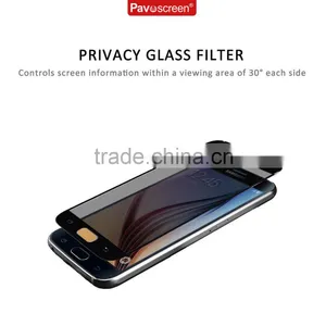 Anti Finger Anti-Spy Tempered Glass Screen Protector For Sumsung Galaxy S7 Edge thumbnail-2