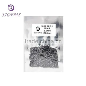 Wholesale Factory Price 2.0mm Natural Black Spinel Beads thumbnail-1