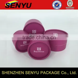 Top Quality Cardboard Custom Logo Paper Cylinder Round Box for Jewelry thumbnail-3