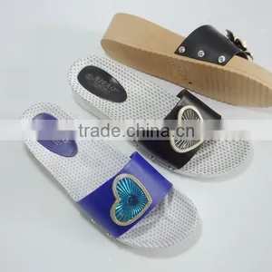 New Design Design High Heel Ladies PCU Slippers thumbnail-3