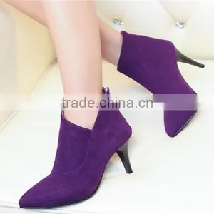 High Heel Boot Garden Ankle Boots New Design Waterproof Boots thumbnail-1