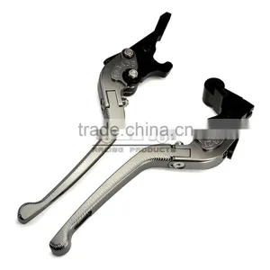 BJ-LS-008 Special Design 3D Long CNC Folding Motorcycle Hand Brake and Clutch Lever for Yamaha YZF R25 thumbnail-3