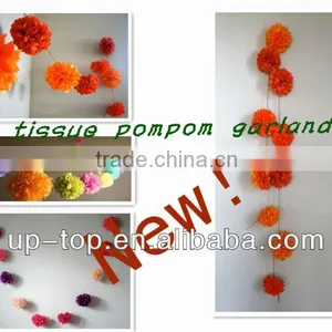 New Arrival!!Modern Colorful Circus Paper Holiday Garland thumbnail-1