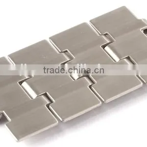 Stainless Steel Chain Wholesales Steel Table Top Chain for Slat Strainght Run Conveyor thumbnail-1