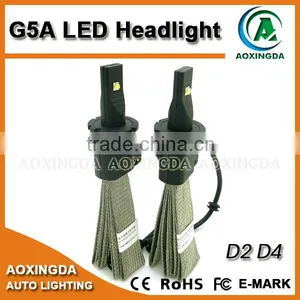G5 LED Headlight D2 D4 5000LM no Fan Type thumbnail-1