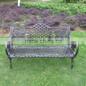 Heavy Duty All Weather Rust Free Cast Iron Outdoor Garden Bench thumbnail-1