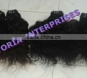 No Damage Cuticle Virgin Human Hair Weaves For Black Women thumbnail-1