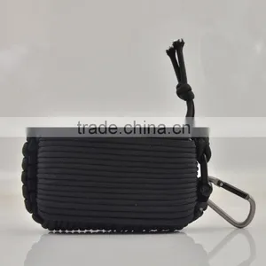 Paracord Emergency Outdoor Survival Kit With Carabiner thumbnail-3