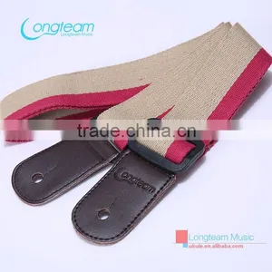 Leather Guitar&ukulele Strap With Cotton Tape,high Quality Belt for Wholesale,Rainbow Series thumbnail-5
