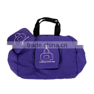 Foldable Promotional Unisex Polyester Travel Luggage Shoulder Bag thumbnail-2