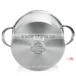 2016 High Quality Stainless Steel Cookware Set With Induction Bottom& Stainless Steel Food Steamer With Steel Lid thumbnail-4