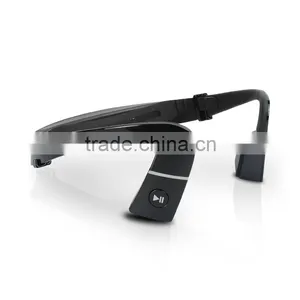 Rechargeable Bone Conducted Sports Neckband Wireless Headphone With Microphone thumbnail-1