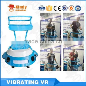 2016 Newest Immersive VR Vibrating Cinema Theme Park Motion VR Cinema thumbnail-1