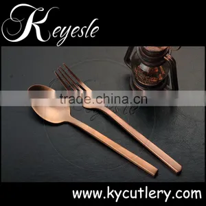 Gold Cutlery,flatware Set,copper Cutlery thumbnail-5