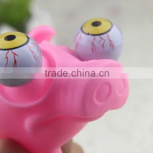 Soft Pvc Vinyl Eyes Pop Out Toys ,vinyl Pig Pop Eye Toy thumbnail-4