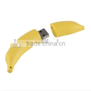 Promotional Gift Banana Shape USB Flash Drive thumbnail-1
