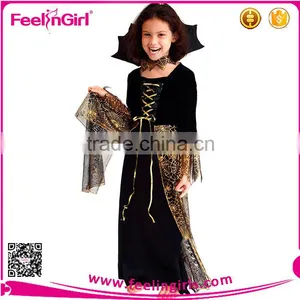2015 Wholesale Halloween Witch Costumes for Kids thumbnail-2