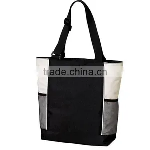Customized Logo Waterproof Polyester Shoulder Shopping Bag thumbnail-3