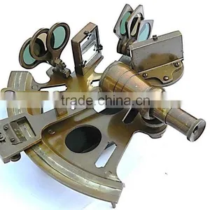 Brass Nautical Christmas Gift Sextant - Marine Time Sextant Handmade Sextant 1039 thumbnail-1