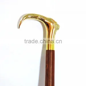 NAUTICAL BRASS DESIGNER WALKING CANES / SET OF 2 WALKING STICK Wk1179 thumbnail-3
